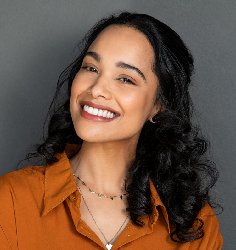 confident happy women
