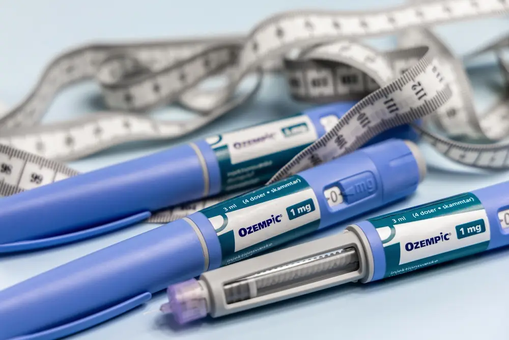 close up picture of ozempic medication
